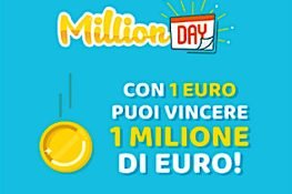 MillionDay, estrazione delle 13:00 di oggi martedì 22 ottobre 2024